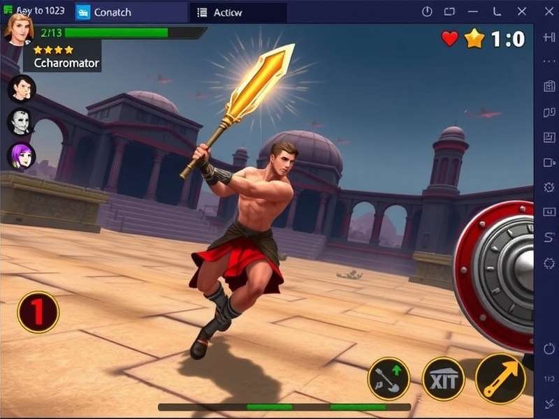 Champion Strikers Gladiator Gameplay Action